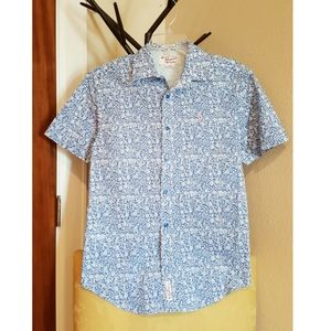 Penguin floral shirt